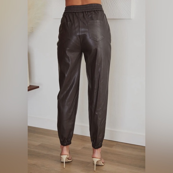 Ava Pu Cuffed Drawcord Pants - Picture 4 of 4